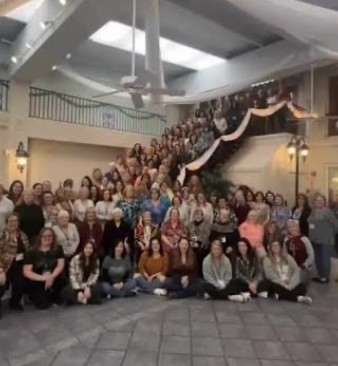 Women of the church gathered together